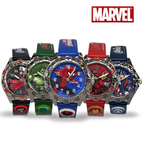 정품 마블 어벤져스 아동 어린이 초등학생 손목시계, 현재가 54,900원