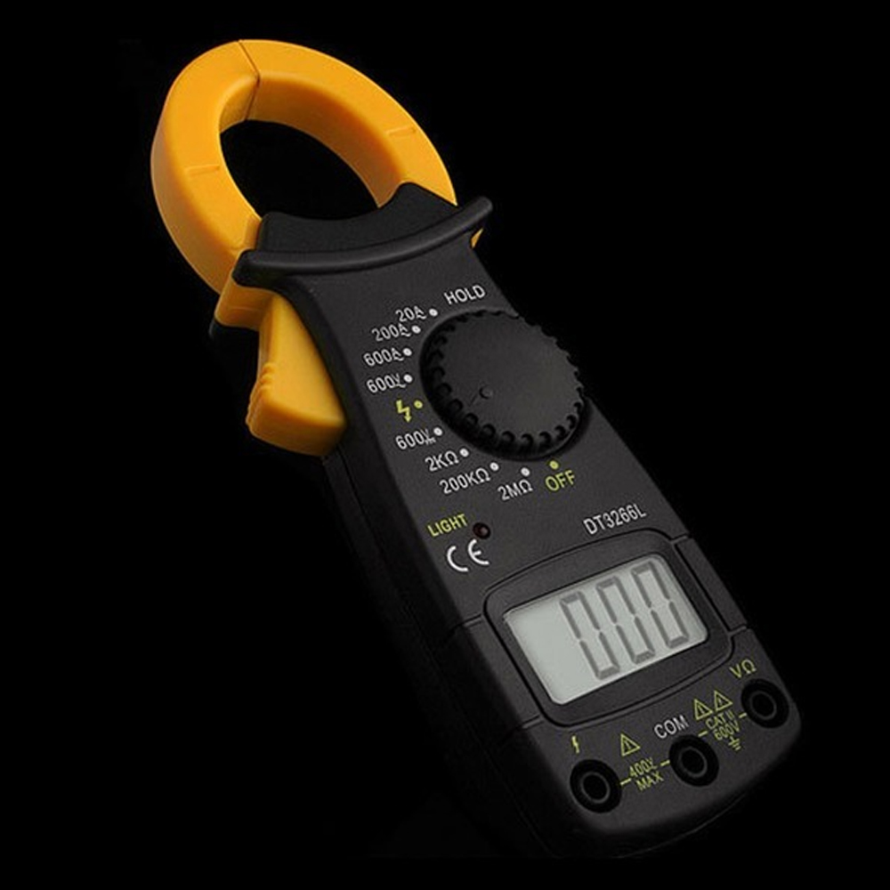 디지털 클램프메타 멀티메타 후크메타 테스터기 AC DC, 1개 12,790원