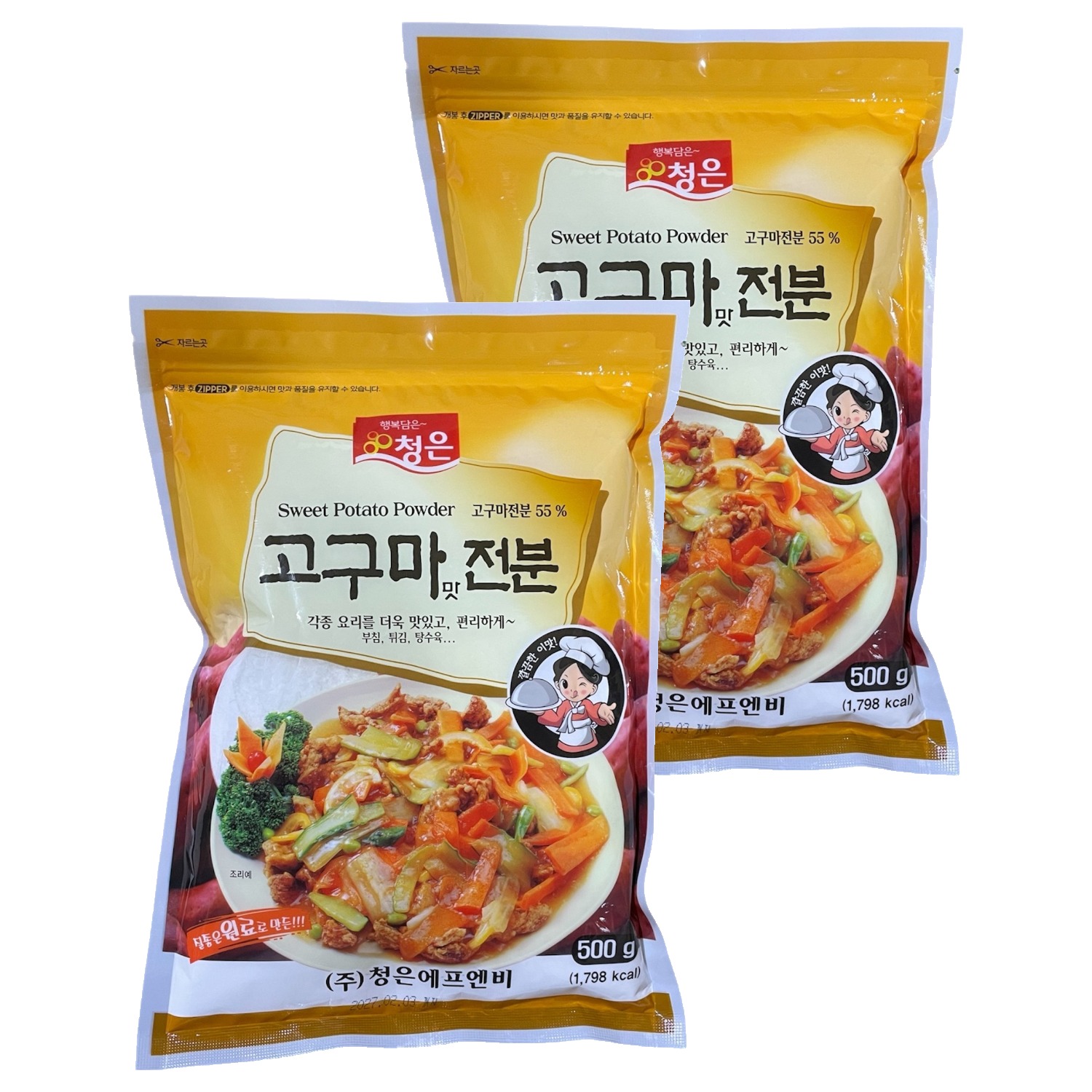 청은에프엔비 고구마맛전분 5,350원