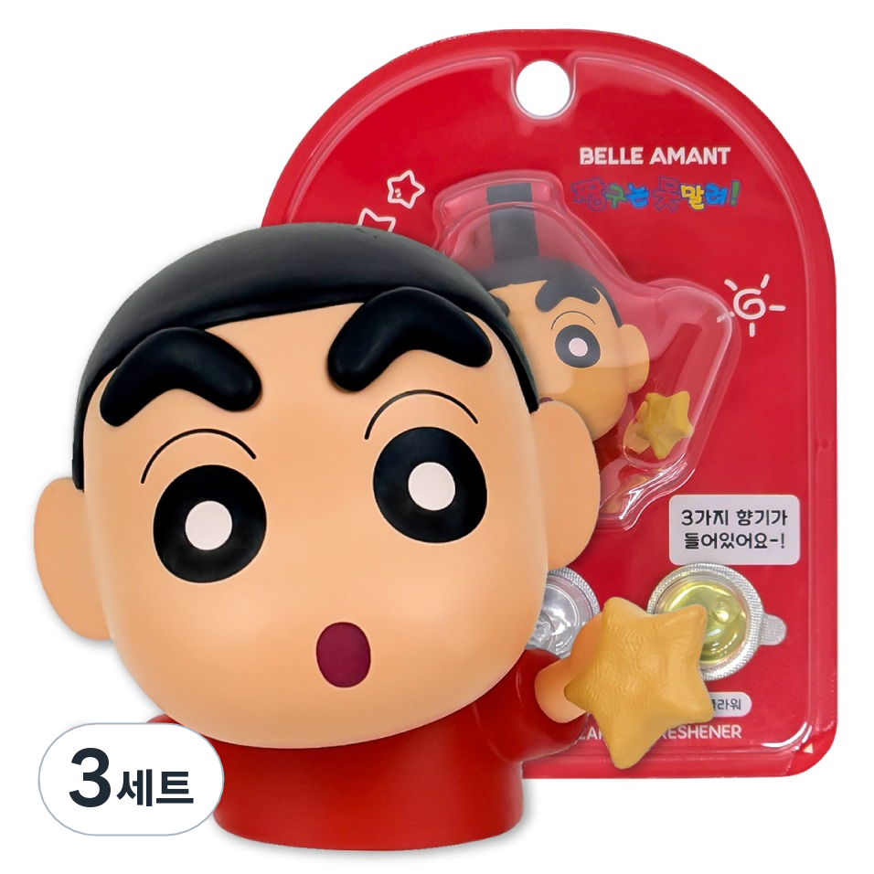 벨르아망 짱구 차량용 미니 방향제 42,870원