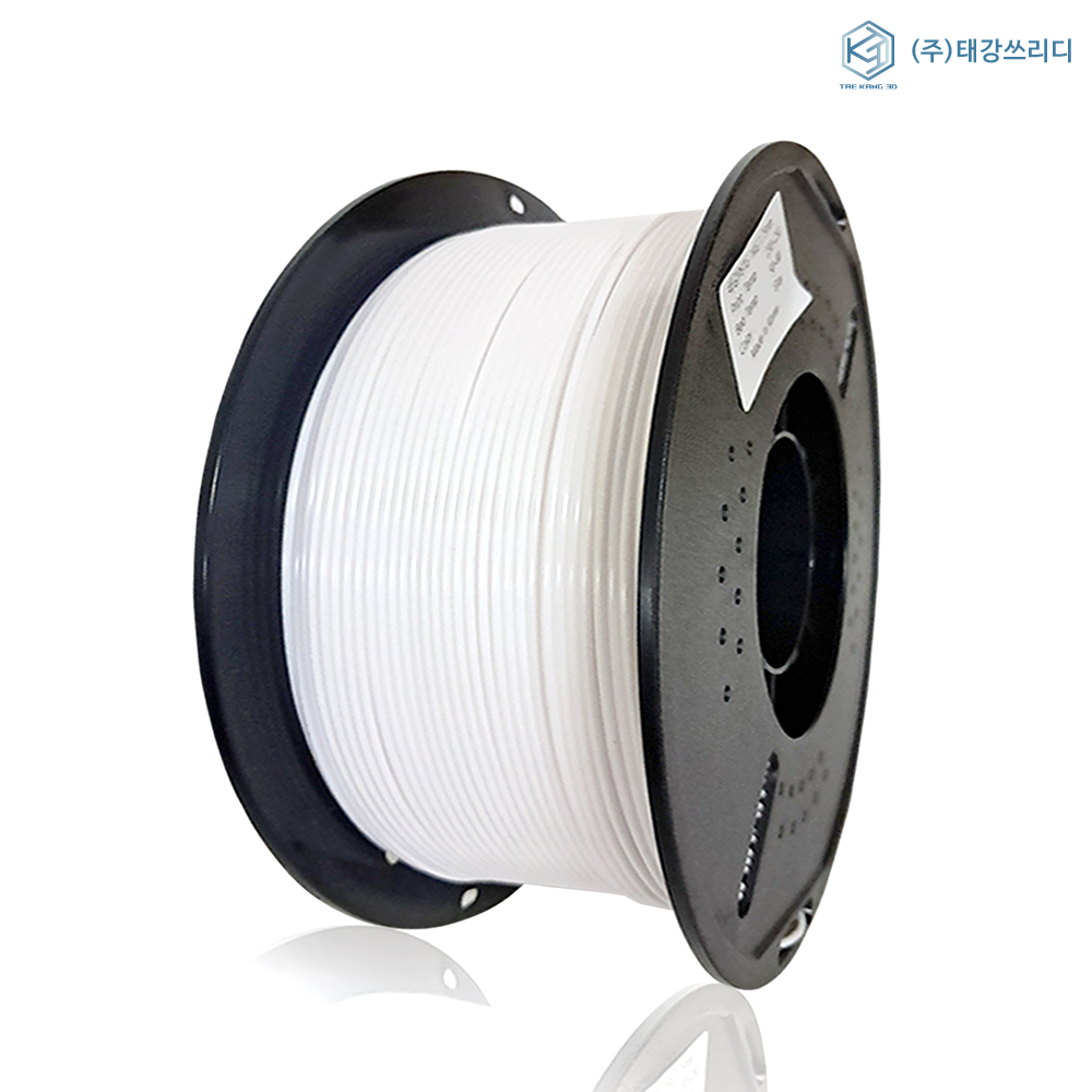 고품질 국산 PETG 필라멘트 5kg/1.75m 3D프린터용 뱀부랩 재료, 화이트 74,140원