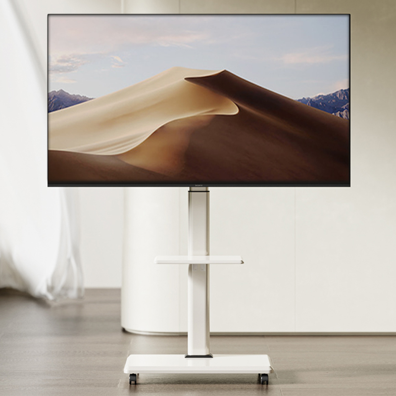 tv스탠드 이동식tv거치대 26-75인치 40KG 티비거치대 39,800원