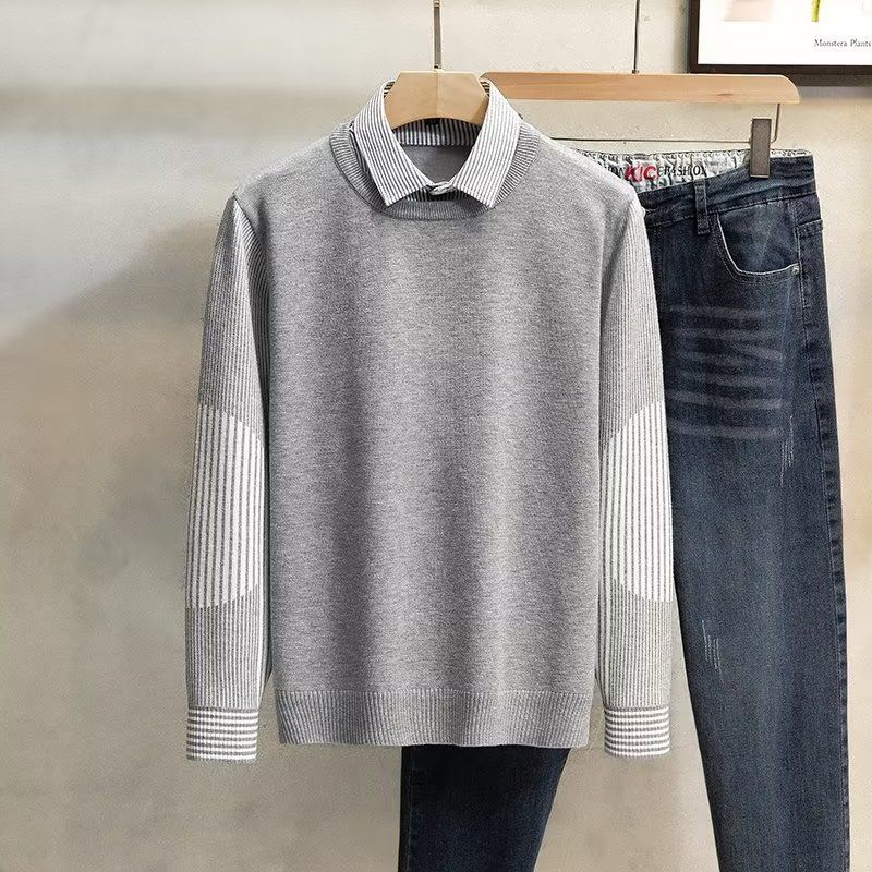 휠렉스 남성 봄 셔츠카라 긴팔 스웨터 캐주얼 이너웨어 니트 Y332 29,900원