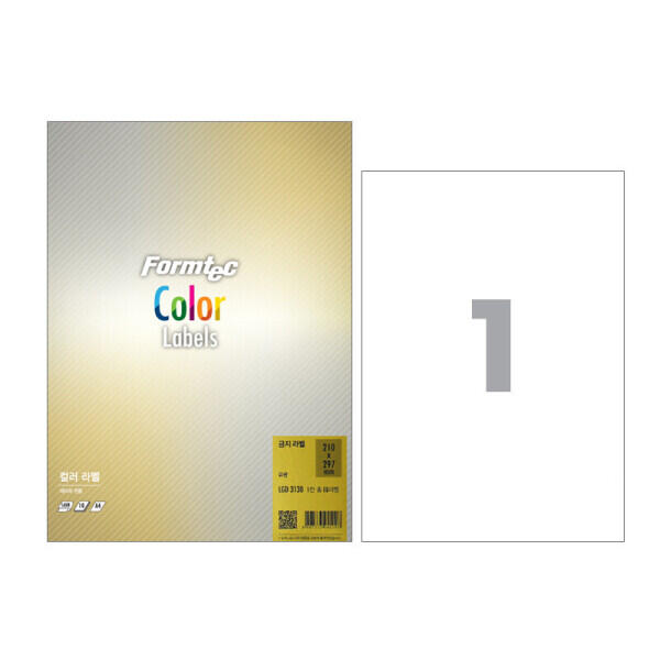 아트박스/폼텍 폼텍 LGD-3130 금지 라벨 레이저전용 A4 10매 5,280원