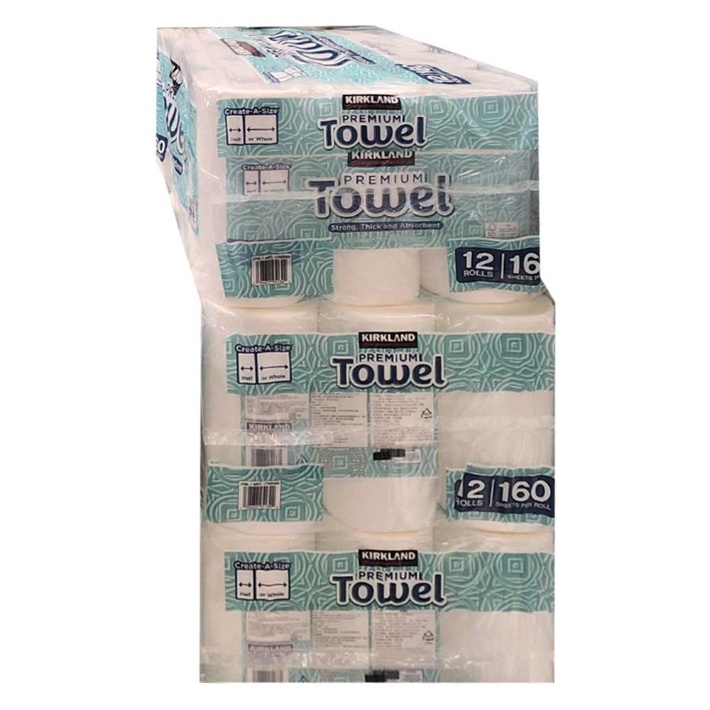 커클랜드 시그니처 프리미엄 키친타올 160매12롤 주방용품 45,400원