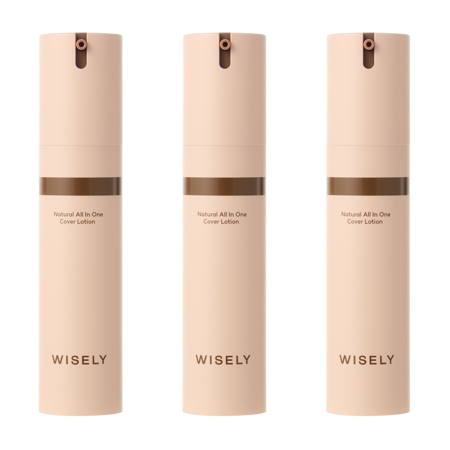 와이즐리 내추럴 톤업 올인원 커버 로션, SPF50+ PA++++, 베이지, 3개 23,890원