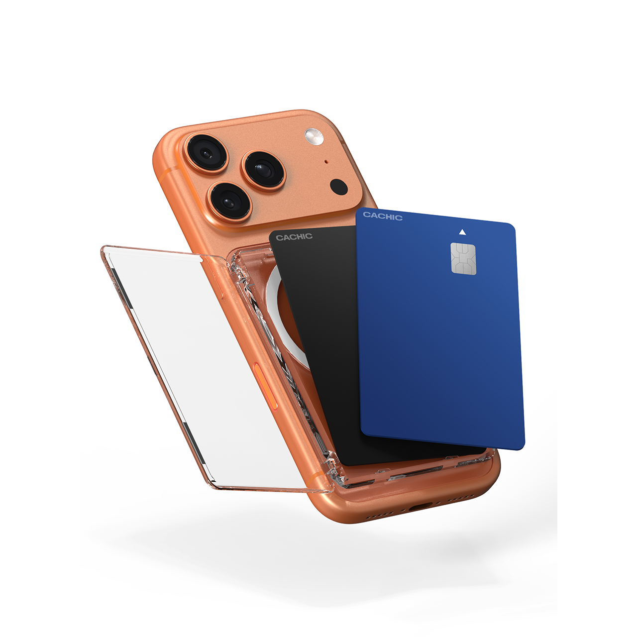 케칙 맥세이프 카드지갑 8.5mm 초슬림 도어 2장수납 카드포켓-클리어, 1개, 클리어 14,000원