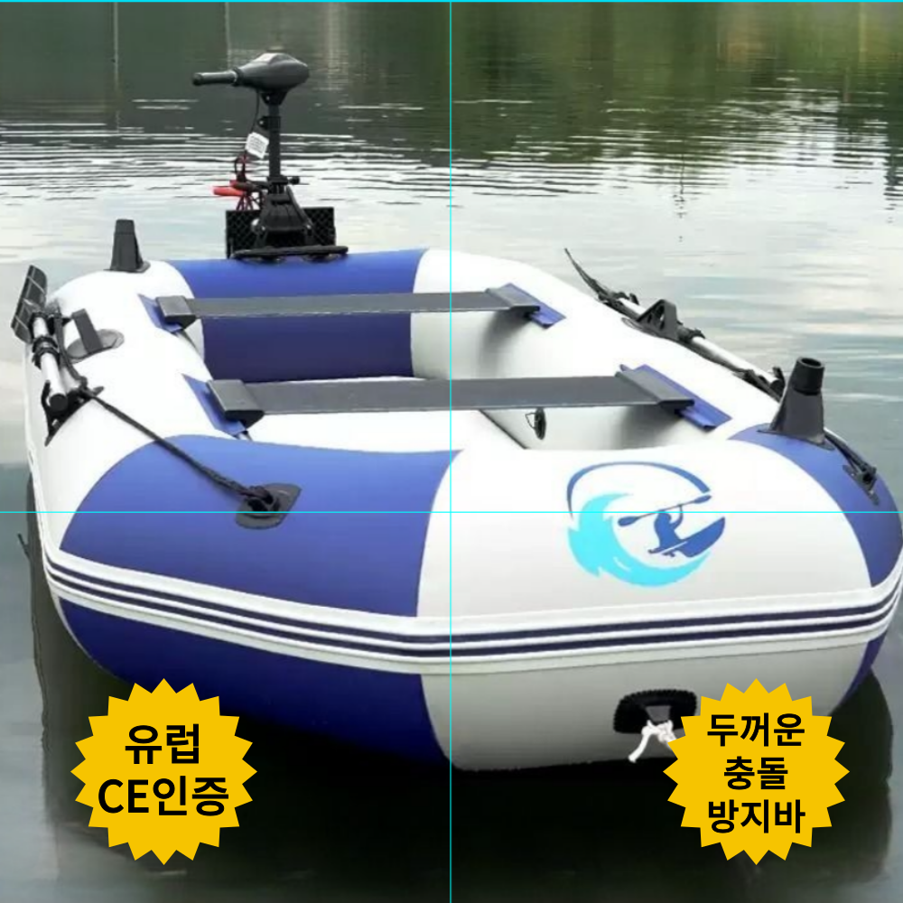 뚱뚜봍뜨리 유럽에서 안전 인정한 두꺼운 고무보트 바다 물놀이 민물 낚시 고무 보트 레저 미니 2인용 4인용 630,000원