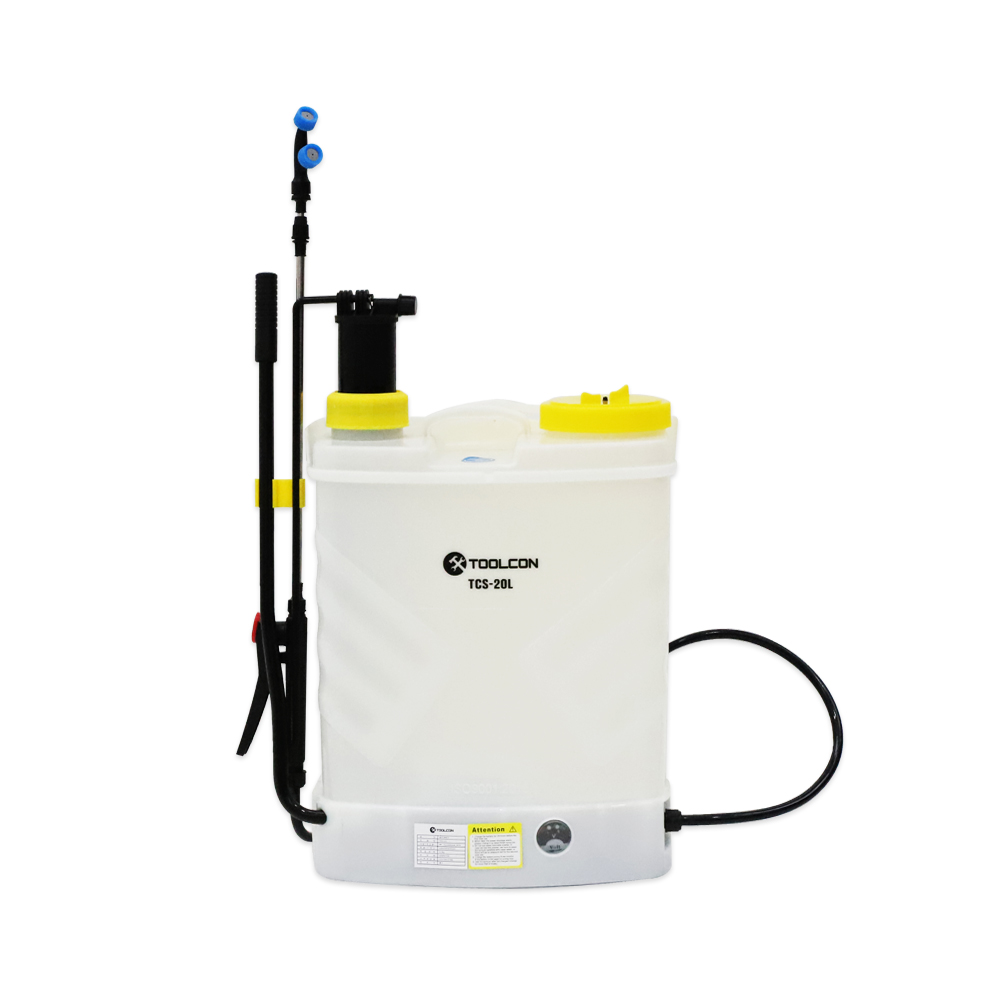 툴콘 충전식 무선 분무기 20리터 압축 전동 고압 방역 자동 세차 제초제 살포기 마끼다 배터리 호환 TCS-20L, 흰색, 1개 198,000원