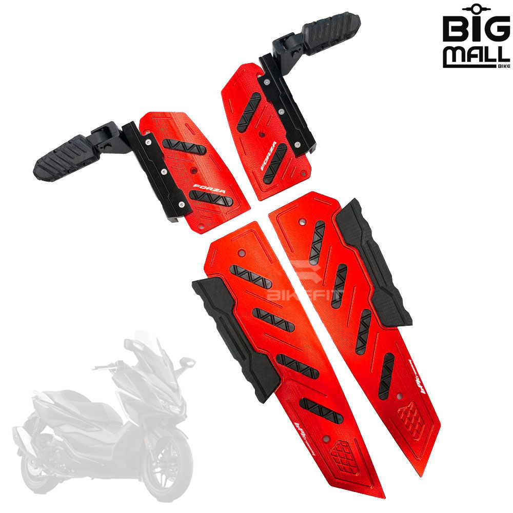 혼다 포르자300 포르자350 오토바이 발판 가드 개조 페달 풋패드 미끄럼방지 BIGMALL 97,300원