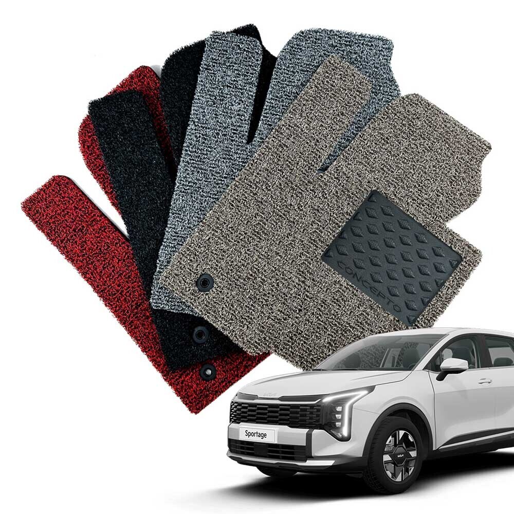 컨셉토디자인 확장형 코일매트 더 뉴 스포티지 NQ5 페이스리프트(신형) 1열2열+트렁크 세트, 블랙, 128_8 더뉴 스포티지 LPG 택시 89,000원