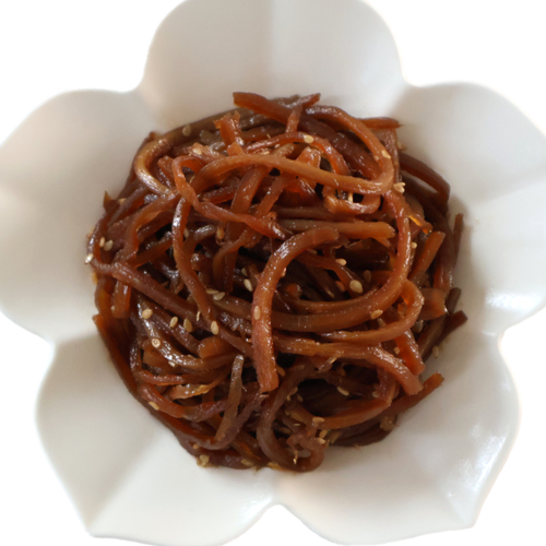 여우마을 수제반찬 촌스러운 국산 우엉채조림 김밥용우엉, 2개, 250g 15,000원