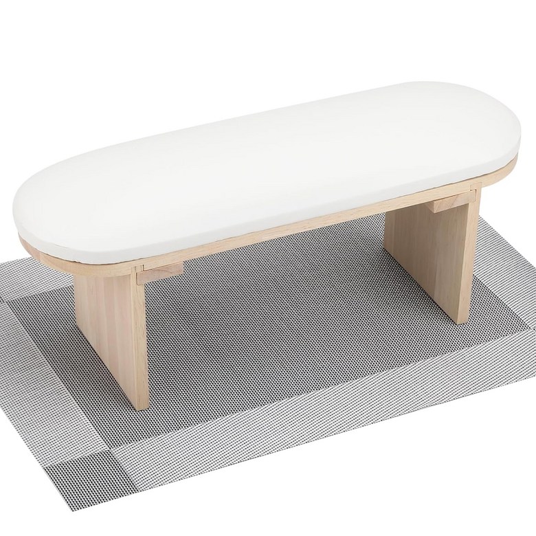 세그뷰티 조절 가능한 네일 핸드레스트 네일용 3단 접이식 나무 PU 가죽 팔걸이 PVC 테이블 매트 전문 아트 액세서리 도구를 갖춘 휴대용 매니큐어 핸드 스탠드, 1 57,670원