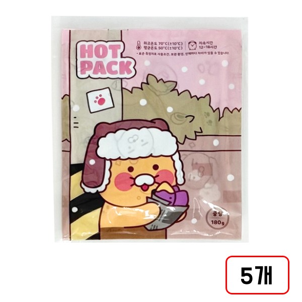 따끈 핫팩 춘식이 고구마(180g/J168539) 19,800원