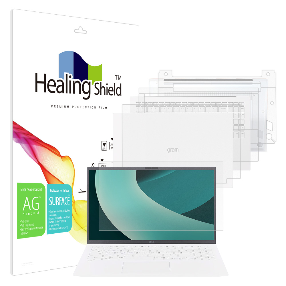 힐링쉴드 LG 그램 2025 15Z90T 15ZD90T 저반사 액정보호필름1매 외부3종, 1개 53,820원