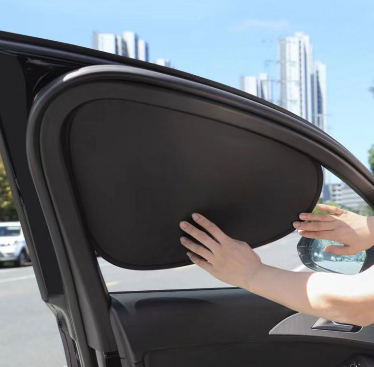 위트아이 정전기 부착식 차량용 햇빛가리개, 앞좌석 블랙 2P 5,430원