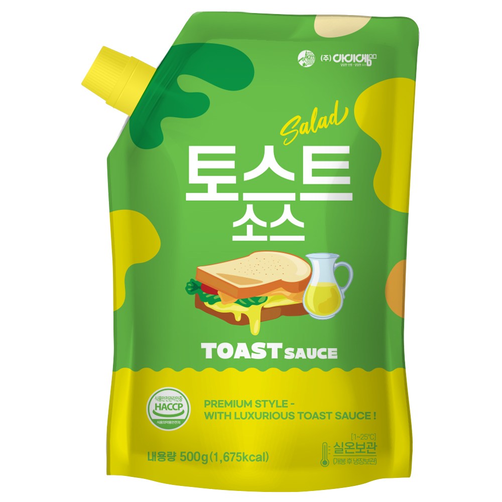 아이엠소스 토스트소스, 500g, 1개 9,700원