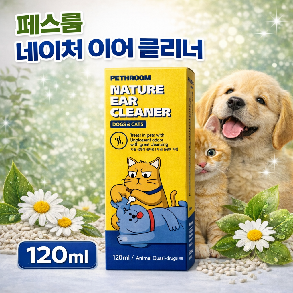 페스룸 반려동물 네이처 이어 클리너 15,720원