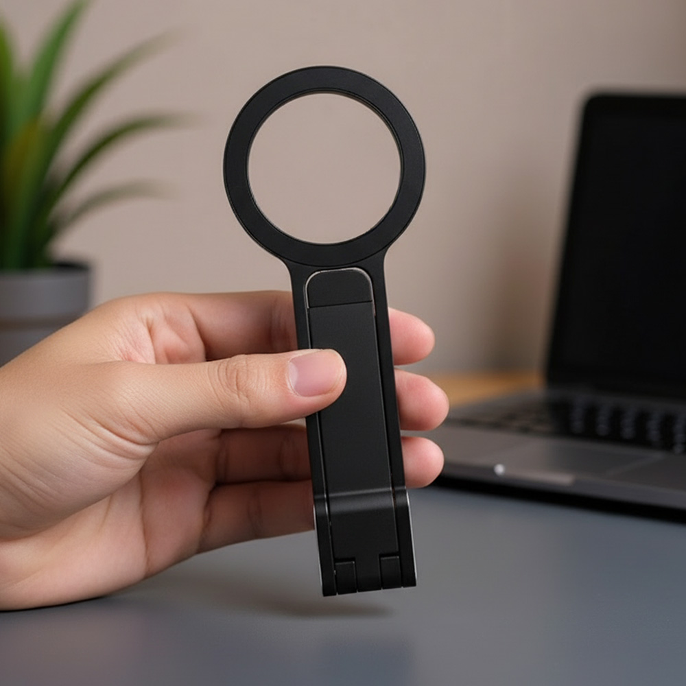 디그램 휴대용 미니 맥세이프셀카봉 거치대, 1개, 블랙, A01 12,500원