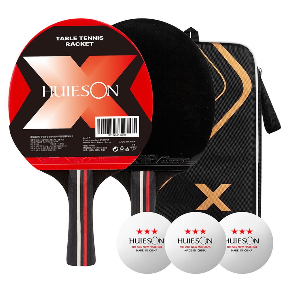 시토닉 쉐이크핸드 탁구라켓 2p + 탁구공 3p + 파우치 세트 15,580원