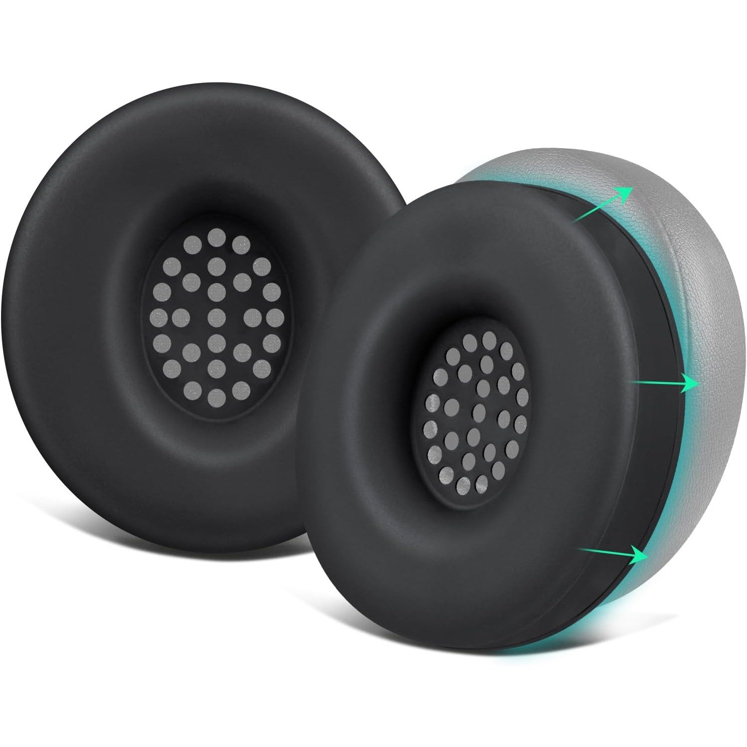 SOULWIT 실리콘 이어 패드 커버 프로텍터-호환 모델 비츠 Beats Solo 4/Solo 3/Solo 2 헤드폰 쿠션용 땀 방지, 손쉬운 세척 1쌍 8,900원