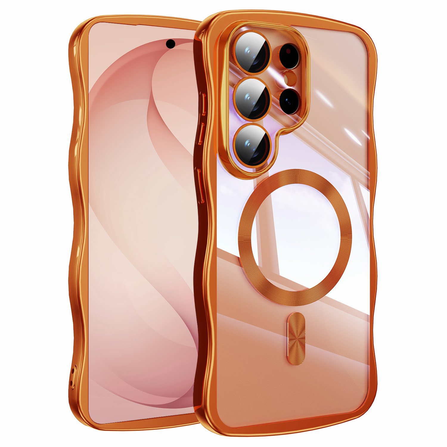 디상커 갤럭시 S26 울트라 카메라 보호 맥세이프 웨이브 투명 휴대폰 케이스 렌즈 완전보호 12,900원