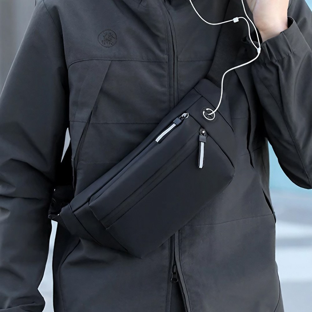 피플피 캐주얼 방수 여행 힙색 크로스백 슬링백 9,900원