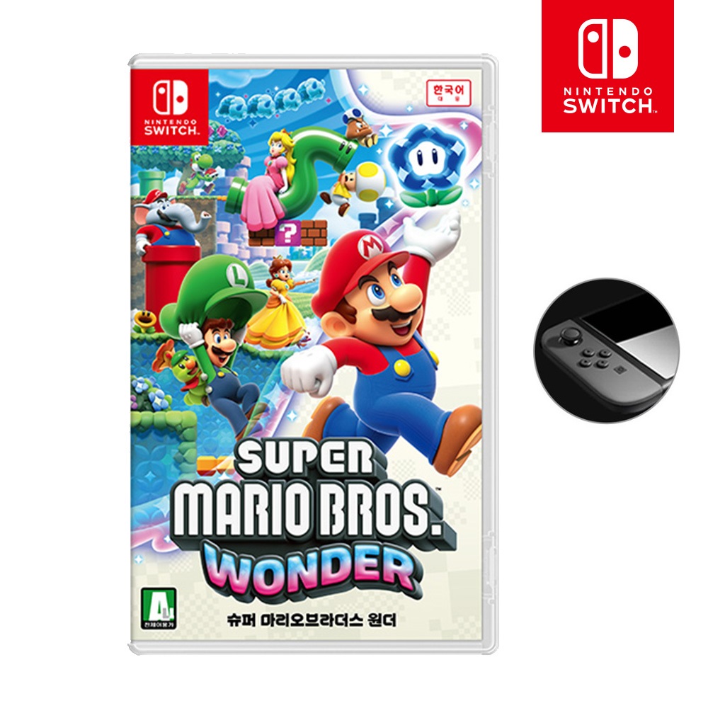 [공식판매처]스위치 슈퍼마리오브라더스 원더 마리오원더 한글판 + 화면보호필름 58,900원