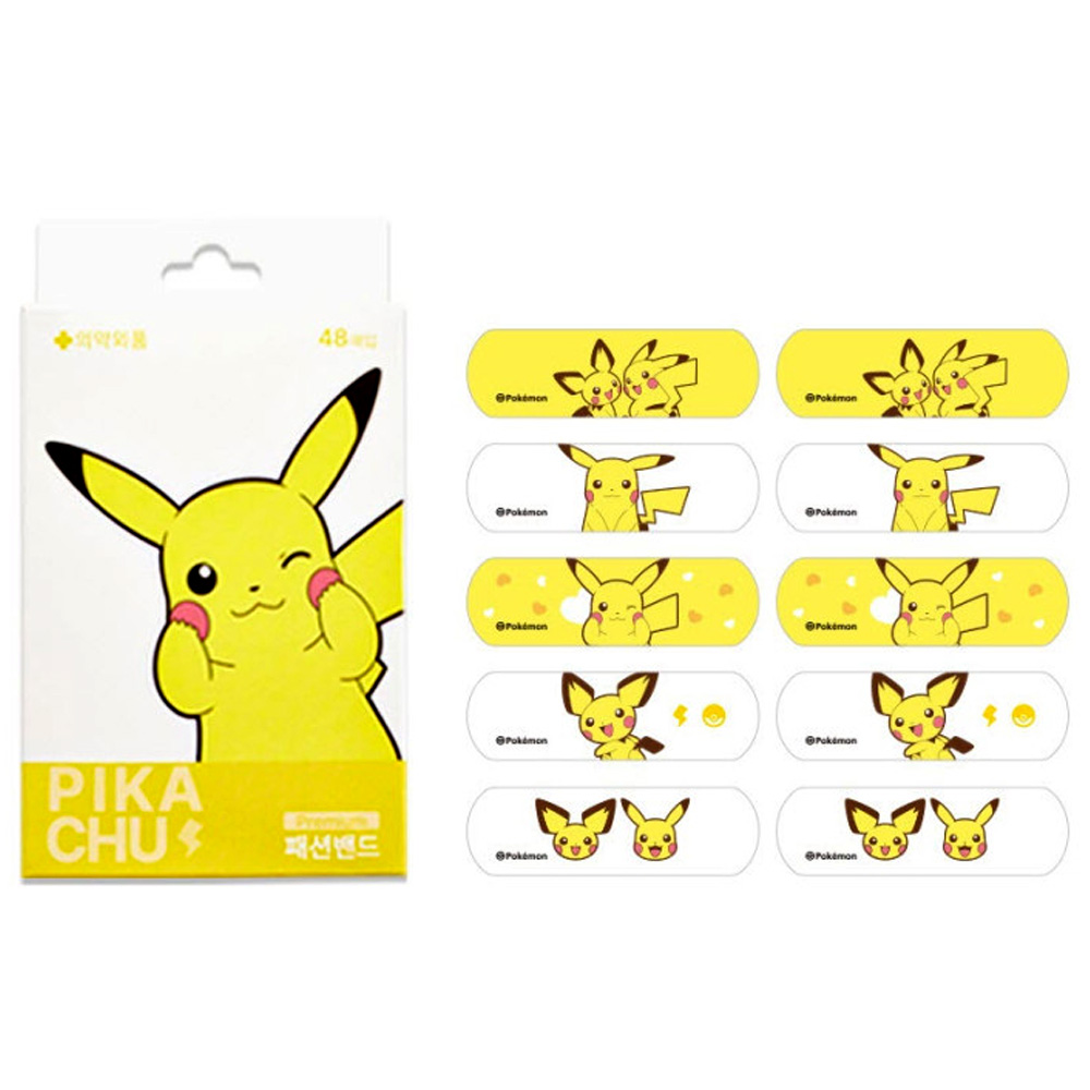 포켓몬 어린이 캐릭터 일회용 밴드 48매 (표준형) /상처보호 밴드 일회용 키즈밴드 18,000원