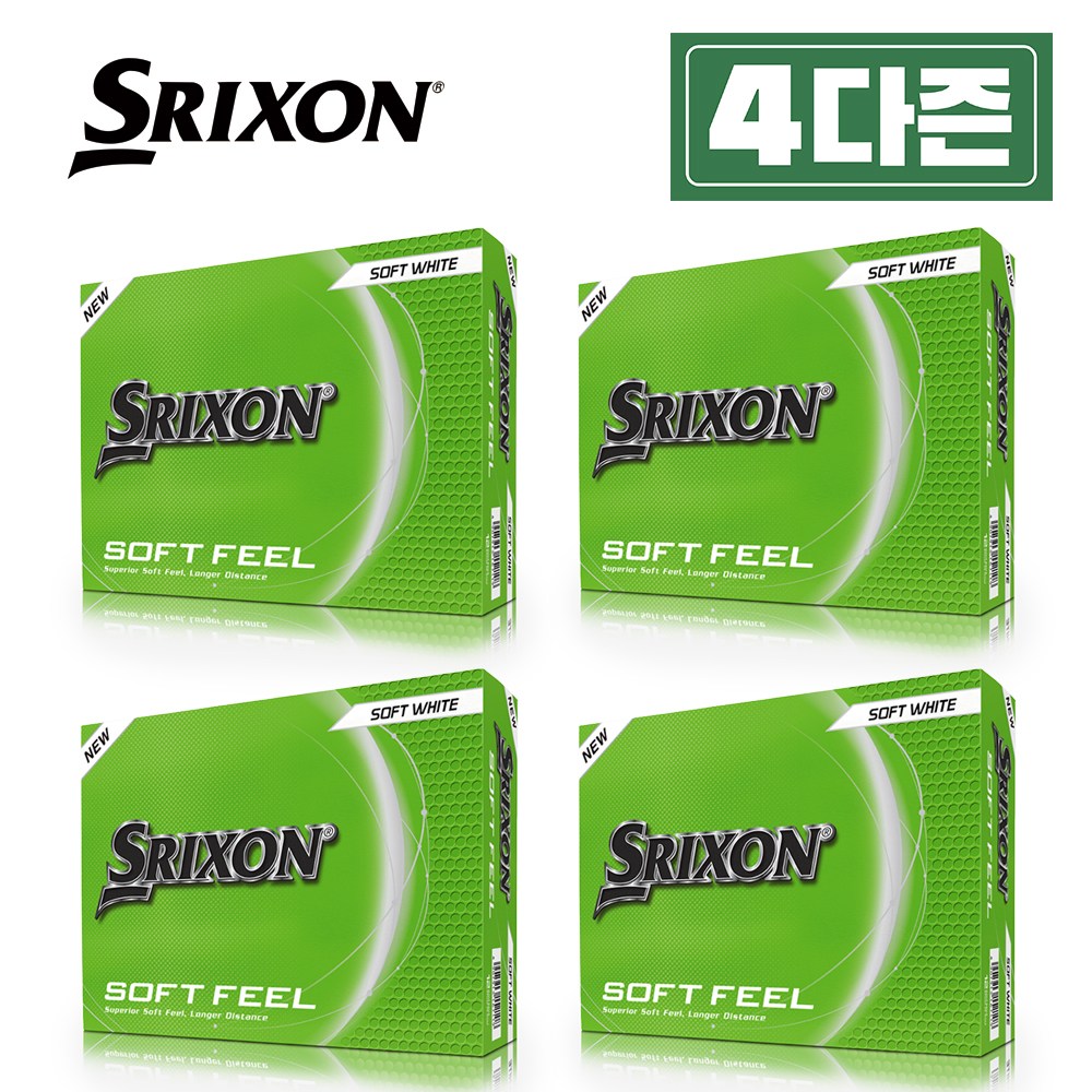 스릭슨 2025 소프트 필 14 2피스 골프볼 2더즌 51,990원