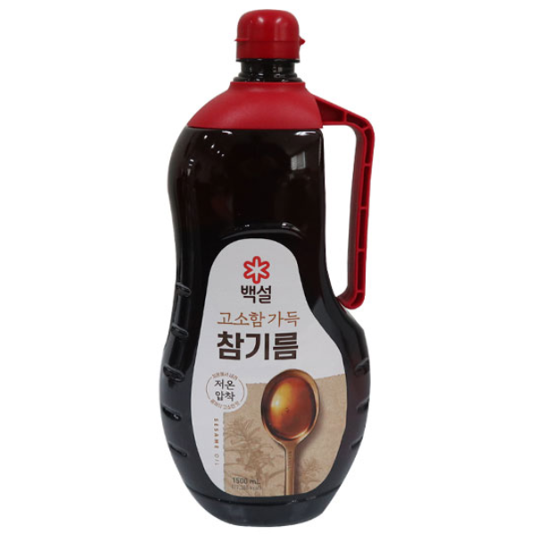 백설 고소함 가득 참기름1.5L 1개 백설 진한참기름, 1.5L, 1개 19,860원