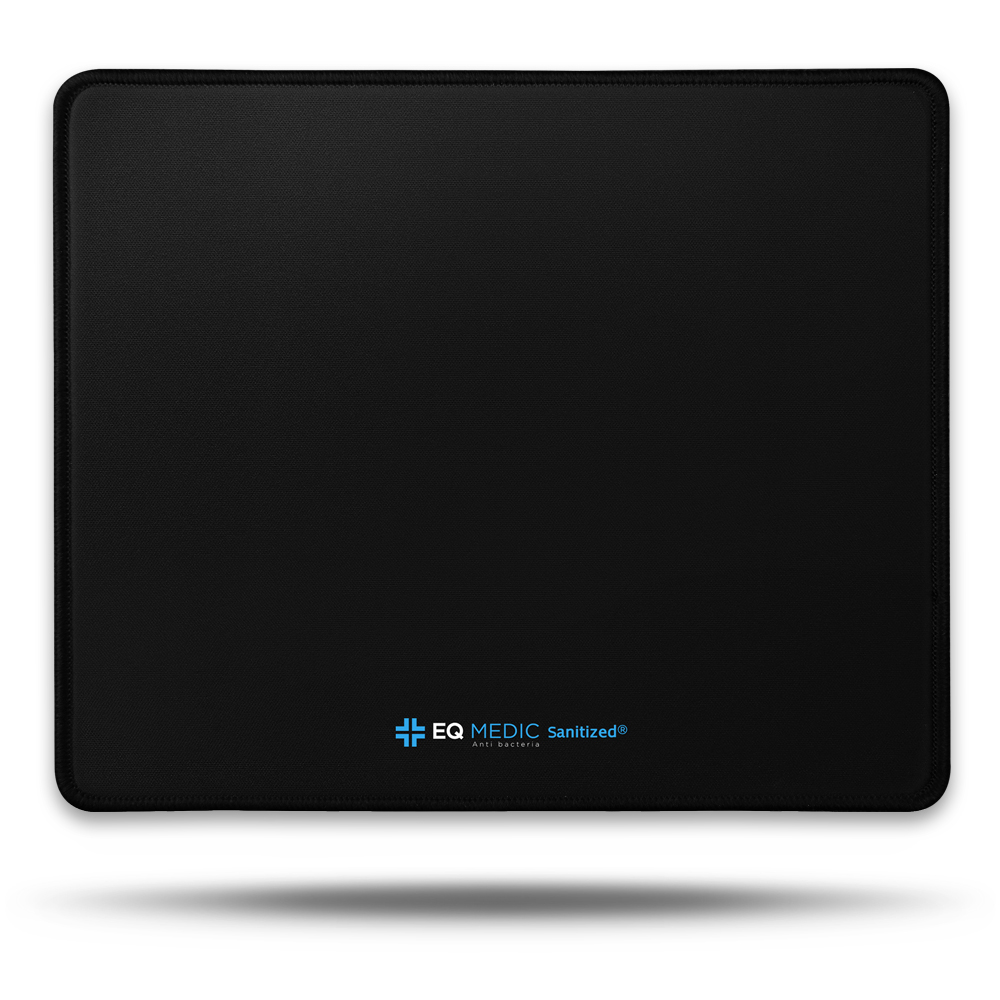 이큐메딕 항균 생활 방수 게이밍 마우스패드 Sanitize-GP50, 블랙, 1개 5,730원