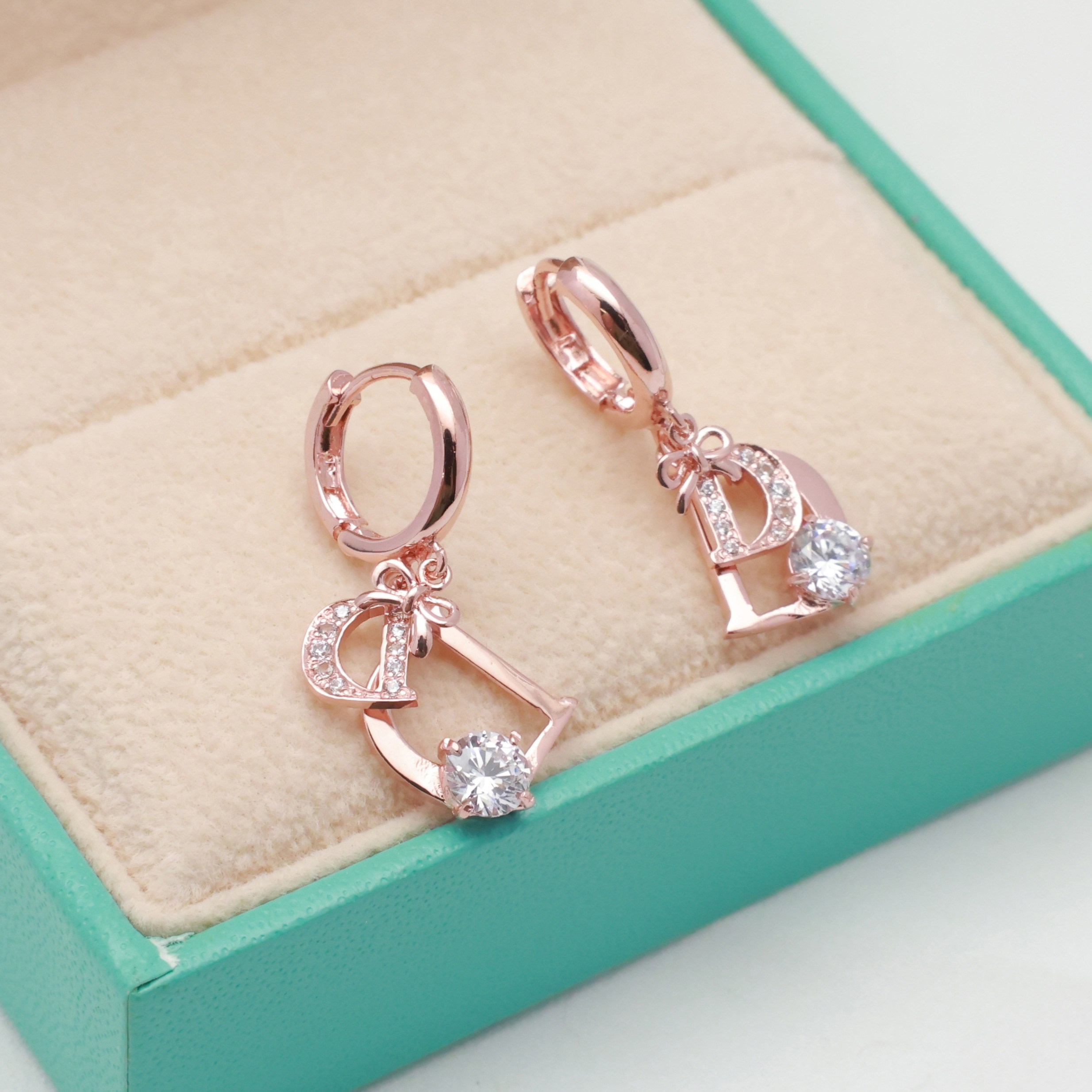 14k 18k 로즈골드  귀걸이 딸랑이 원터치 (E317)체리스쥬얼리 555,040원