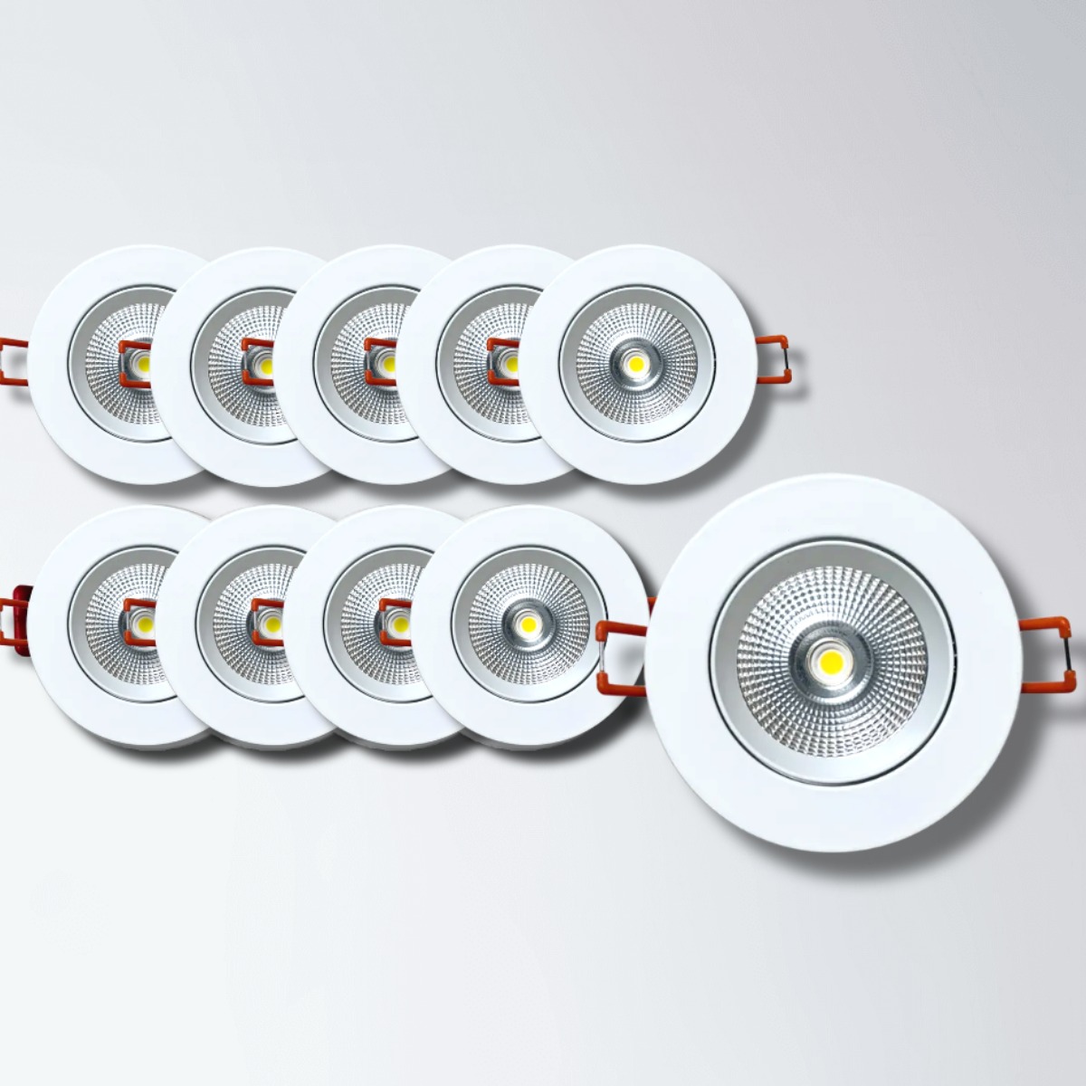 쓰리온 발명특허 LED 2인치 COB 다운라이트 6W 55mm 68,000원