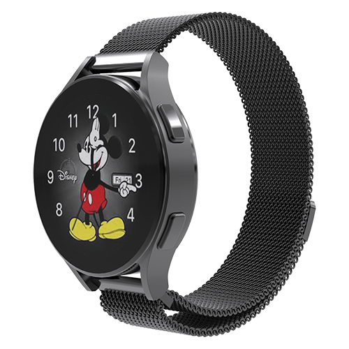 로랜텍 갤럭시워치 호환 마그네틱 메탈 스트랩, 블랙, 1개 6,900원