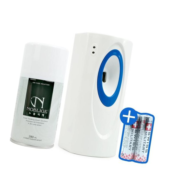 kimspp 노블리제 고급 방향제+자동분사기+건전지 디퓨저 청향제 아로마향 실내디퓨저 향자동분사 16,710원
