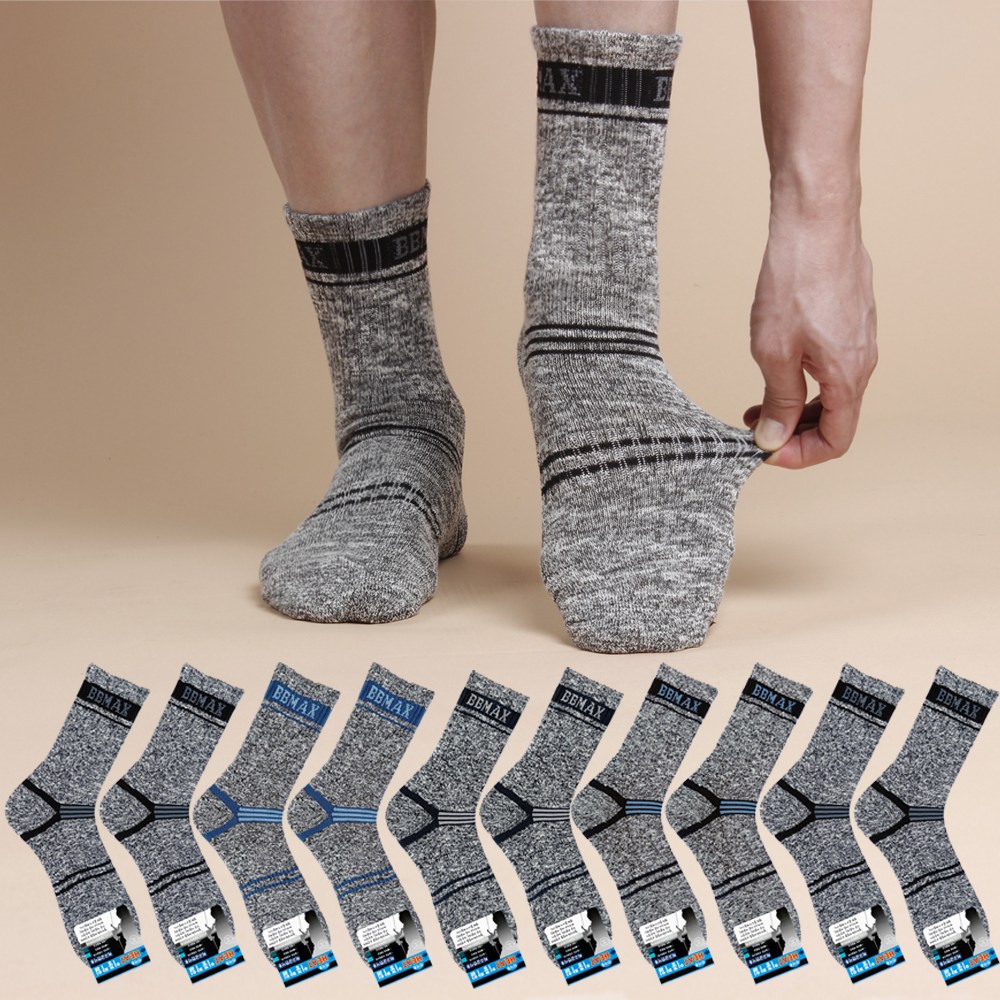 지니양말 10켤레 남성 등산양말 안전 산행 작업 레져 용 2중구조 파일양말, A세트, 10개 15,900원