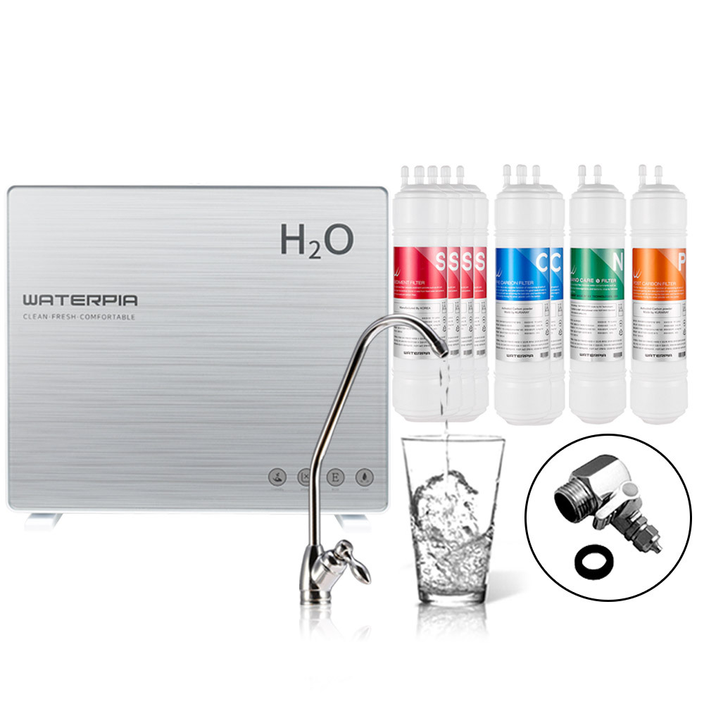 워터피아 언더싱크정수기 WPU-3205 (1년/아답타소형/언더싱크/실버/나노) 85,800원