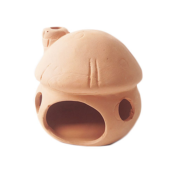 미미네아쿠아 어항꾸미기 토분 버섯집모양 산란상 - (구피은신처 장식) 1,350원