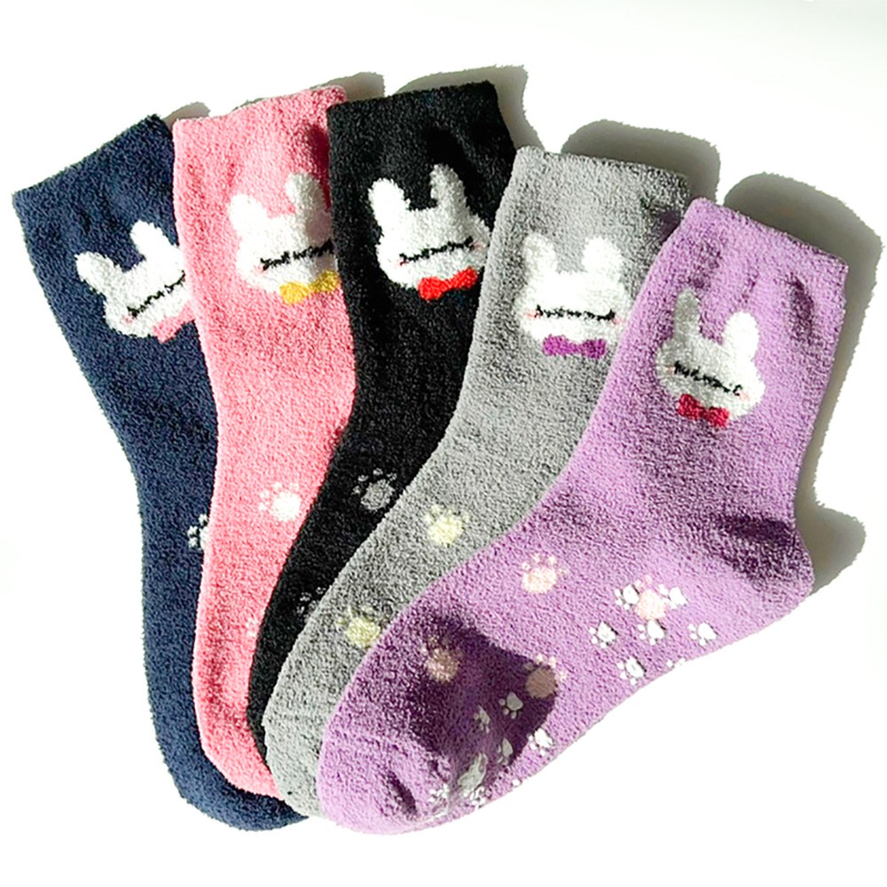 미끄럼방지 여자수면양말 여성 수면양말 귀여운 양말 겨울 얇은 극세사 국산 고급 19,800원