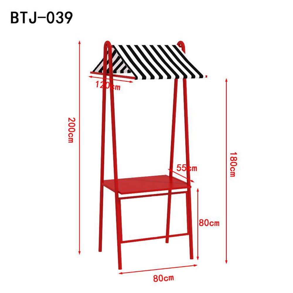 아울렛 이동식매대 달린 샤크팡 검정 프레임 쇼핑몰 바퀴달린 100cm 접이식 289,800원