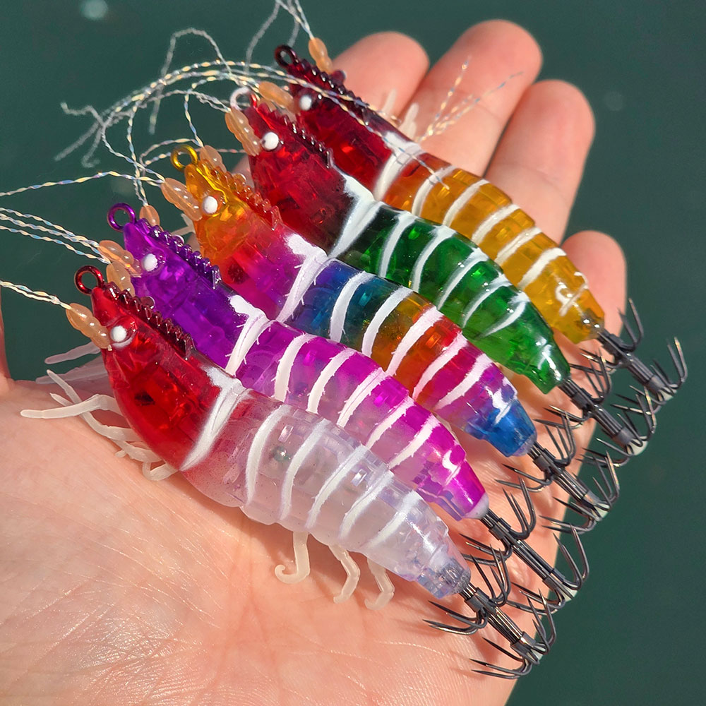 치카라 새우에기 케이무라 축광 한치 쭈꾸미 갑오징어 에기, 1개, 15g, 5. 닭새우 6,200원