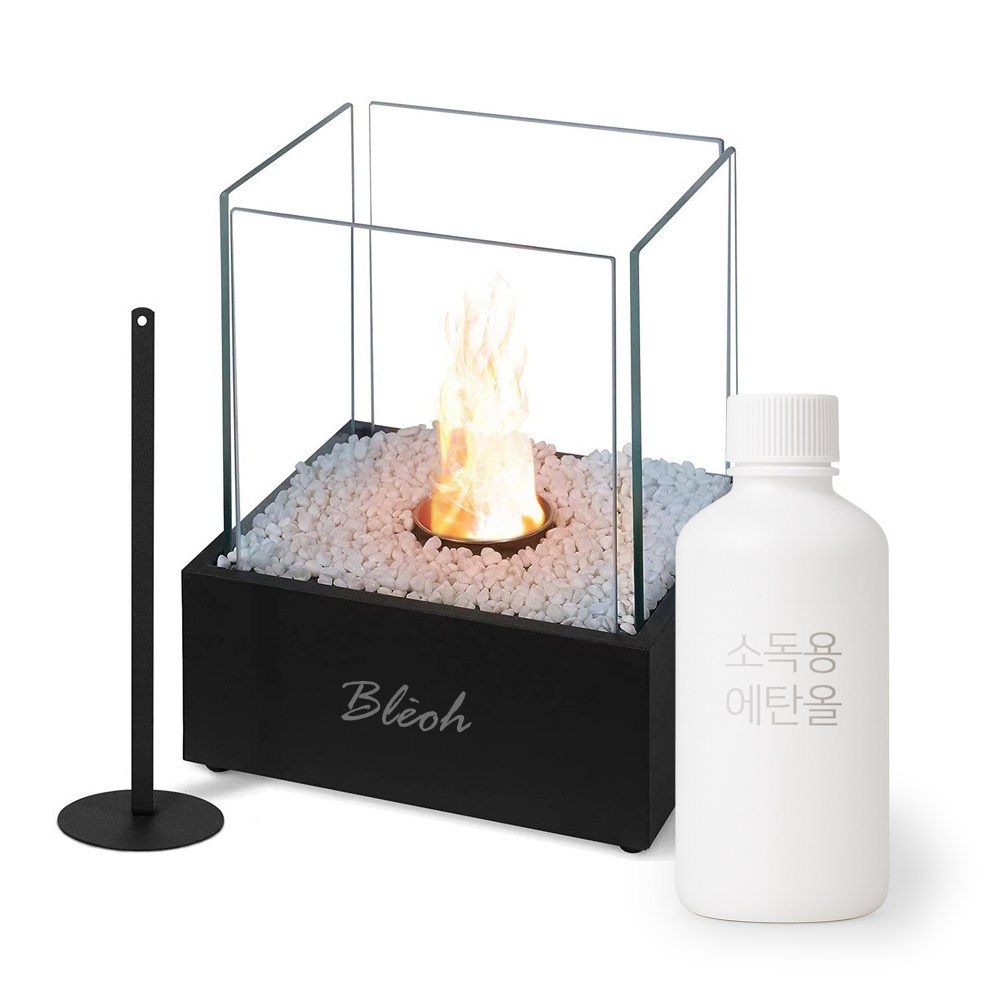 블레오 실내용 불멍 에탄올 난로 + 소독용 에탄올 11,450원