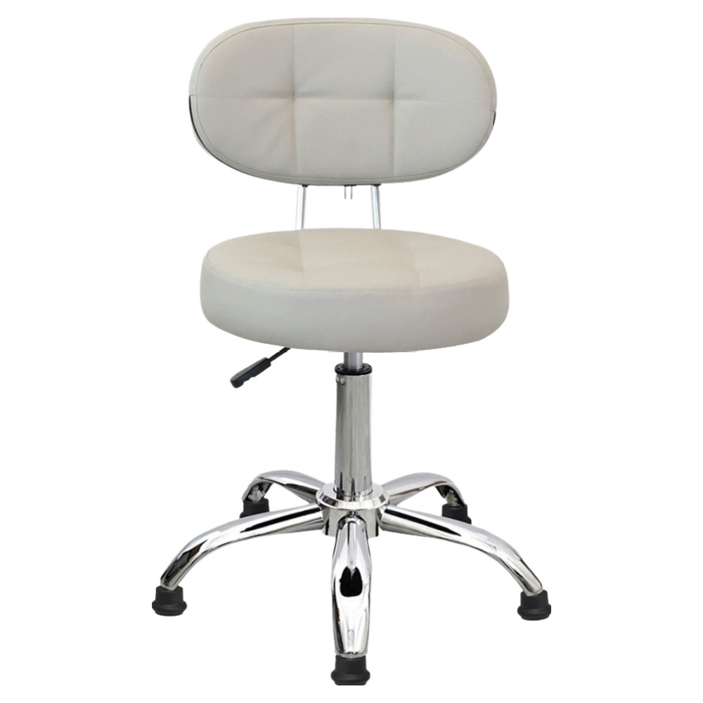 21세기트랜드 높이조절 등받이 작업용 회전 심플체어 고정형, 그레이 54,800원