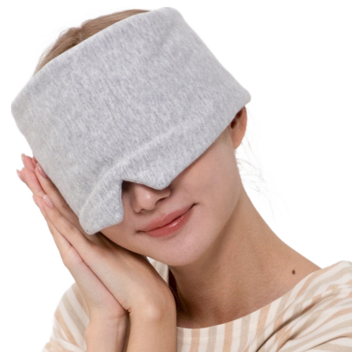 싸이클린 수면안대 스르르 100% 오가닉순면 불면증 잠안올때 암막안대 숙면, 1개 48,900원