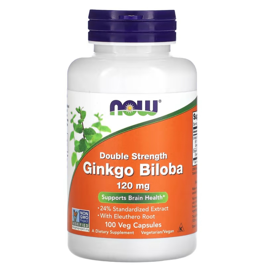 나우푸드 더블 스트렝스 은행나무 120mg 베지캡슐 100정 26,040원