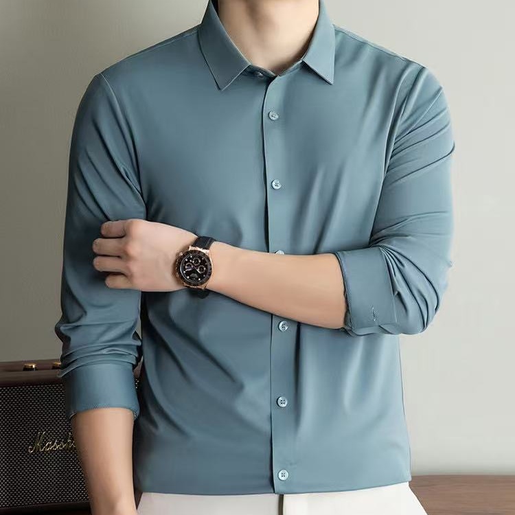 J nd O남성 간절기 세련 고퀄원단 긴팔 카라 셔츠 남방 32,900원