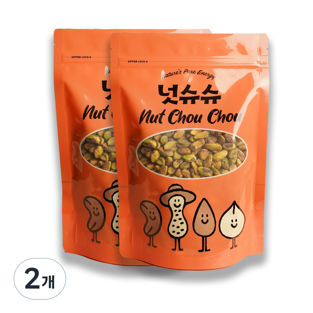 넛슈슈 껍질 없는 탈각 피스타치오 지퍼형 56,130원