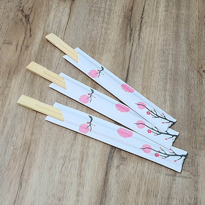 더팩컴퍼니 벚꽃 스시대나무젓가락 반포장 21cm 100개,2000개 79,500원