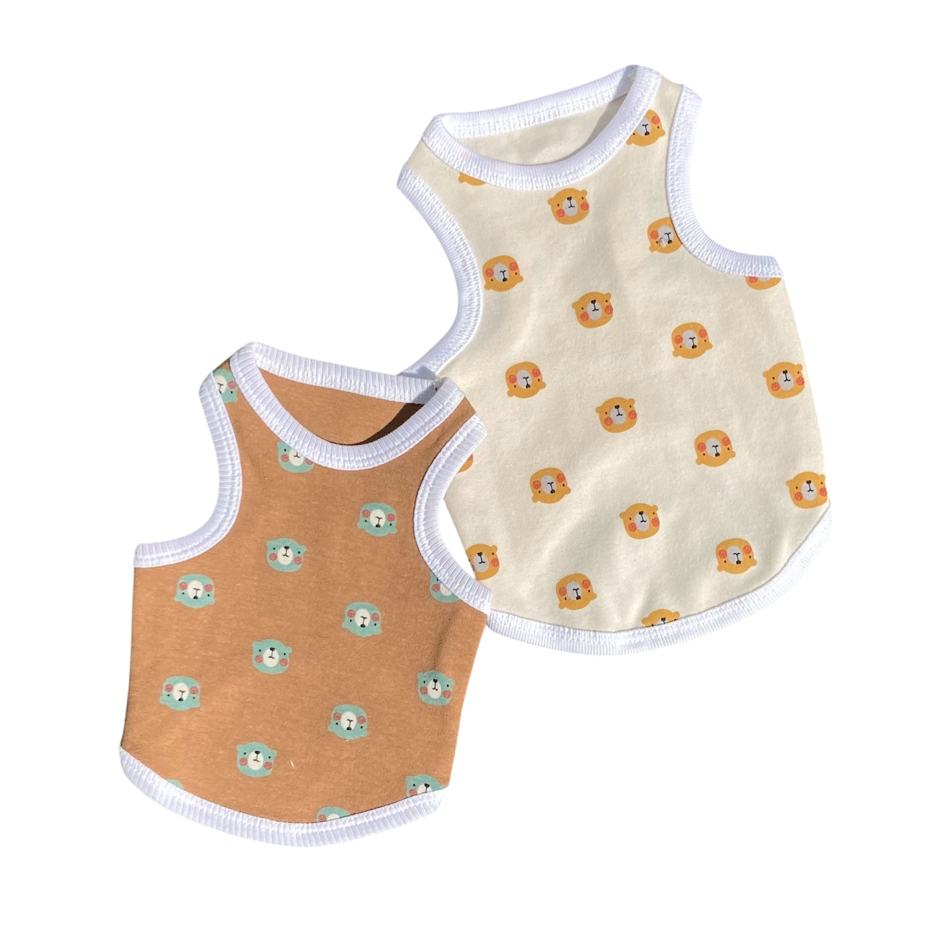 쏭바이펫 강아지,고양이 신축성 좋은 사계절 곰돌이 나시 S-2XL 13,230원